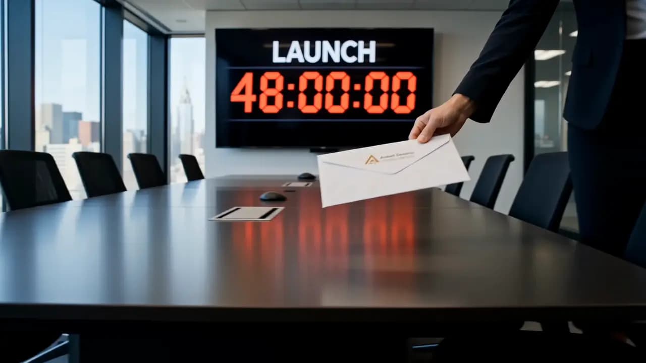 Still from Patent Traps, episode 2