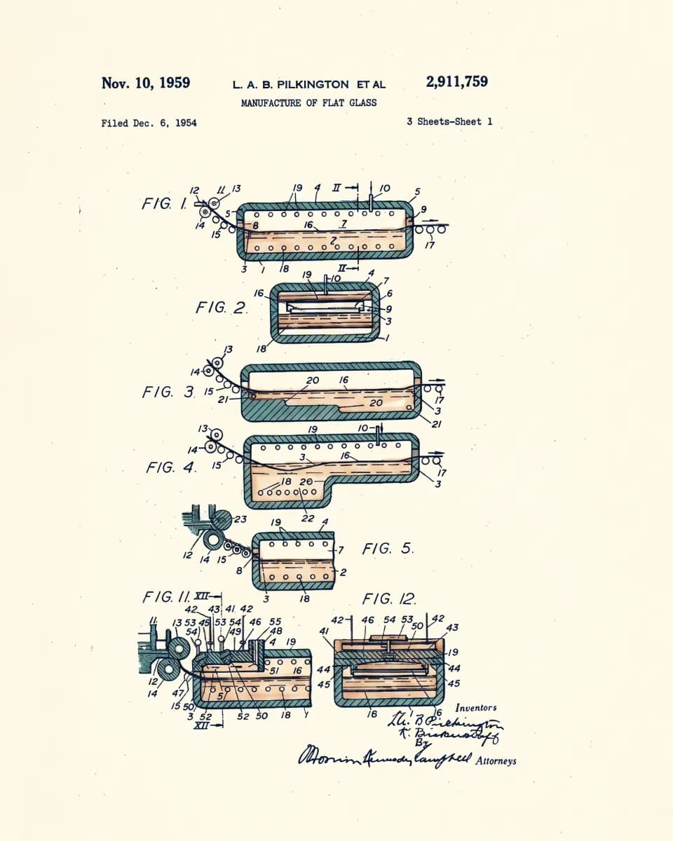 Pilkington's Float Glass